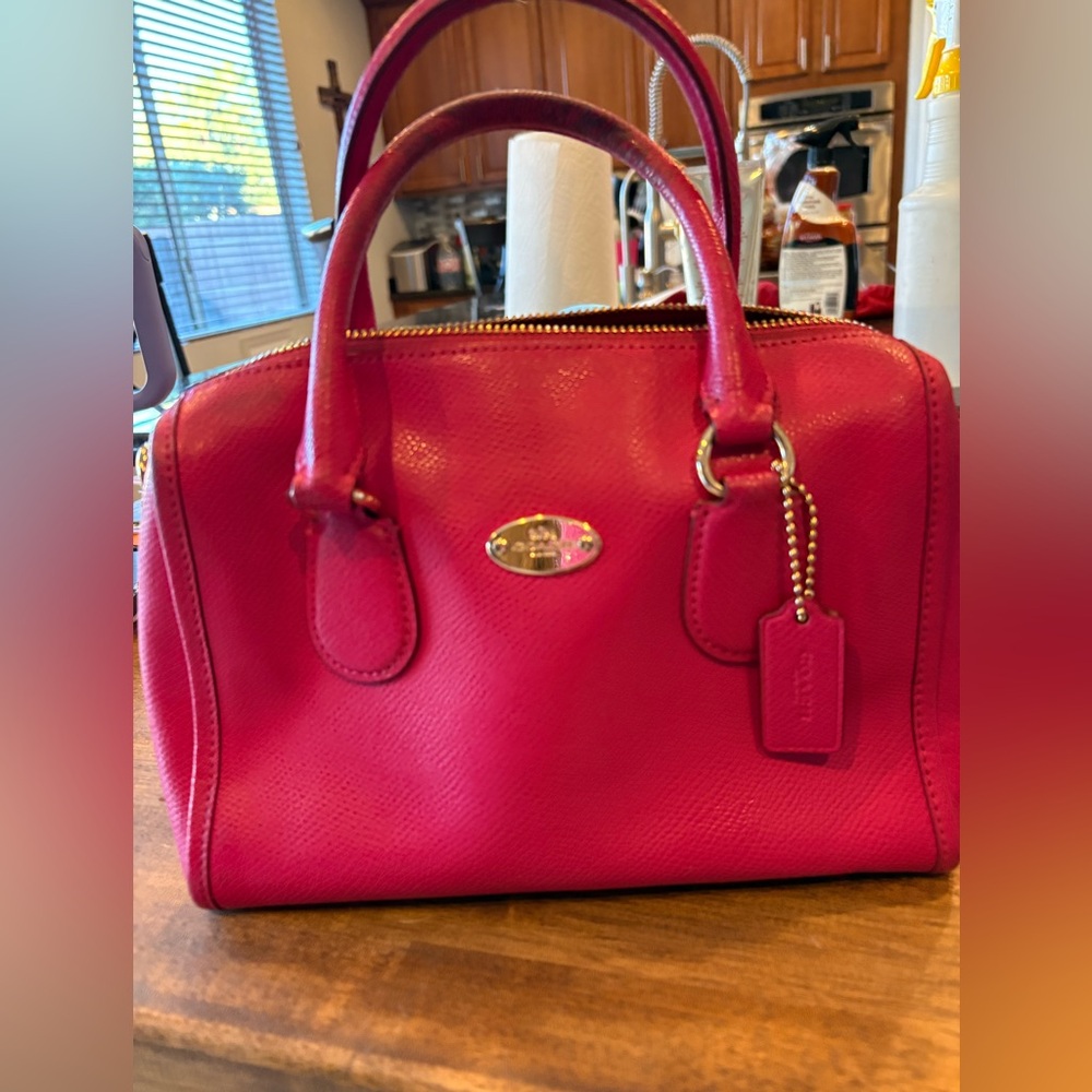 Pink Coach purse